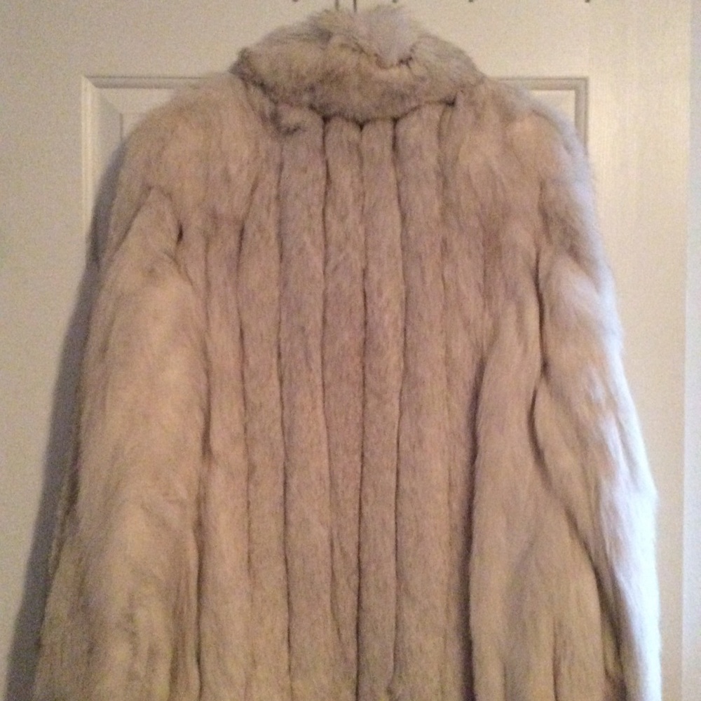Fox fur coat